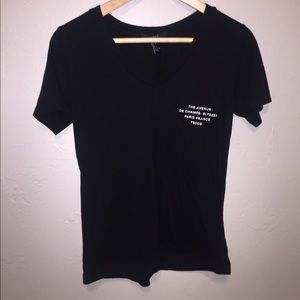 forever 21 plain v neck